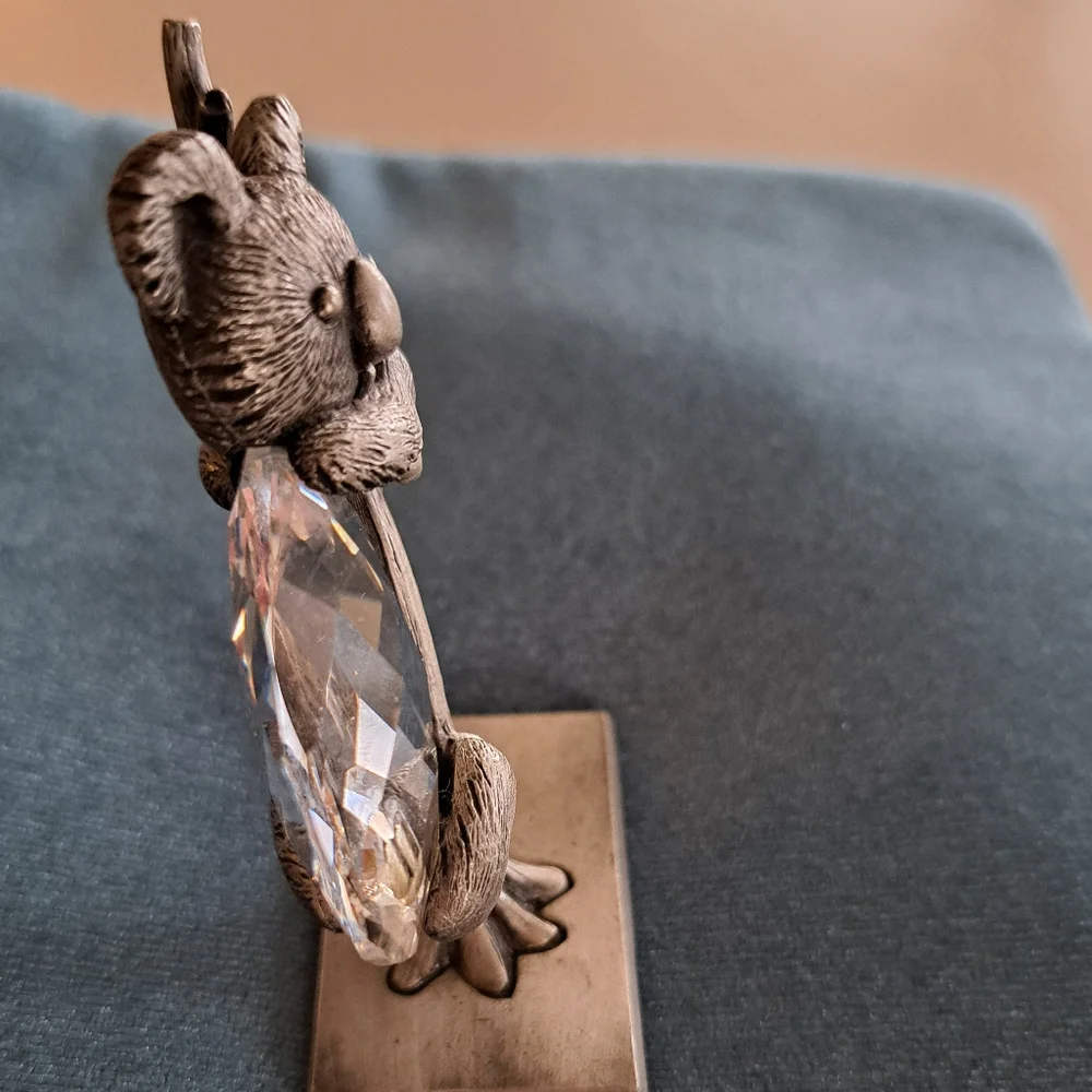 🛍Swarovski & Pewter Koala Figurine - Picture 5 of 7